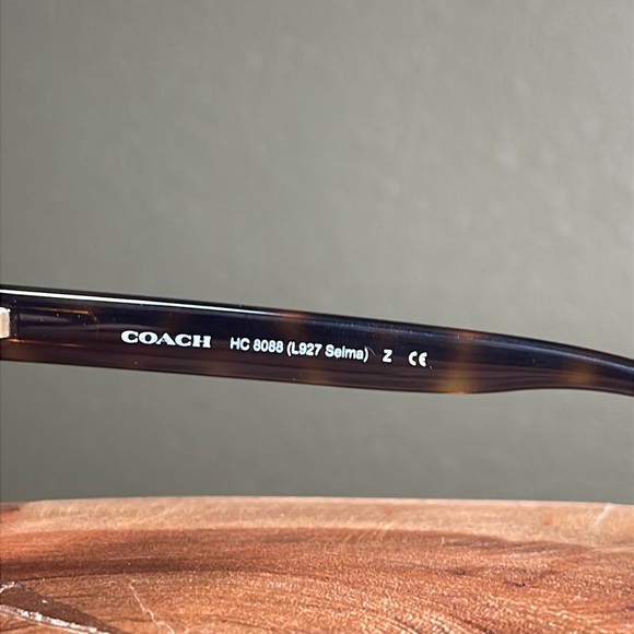 NEW COACH SELMA DARK TORTOISE SUNGLASSES - Picture 11 of 16